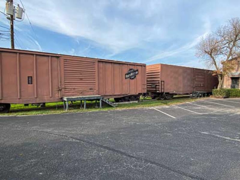 Box Car Storage Containers
